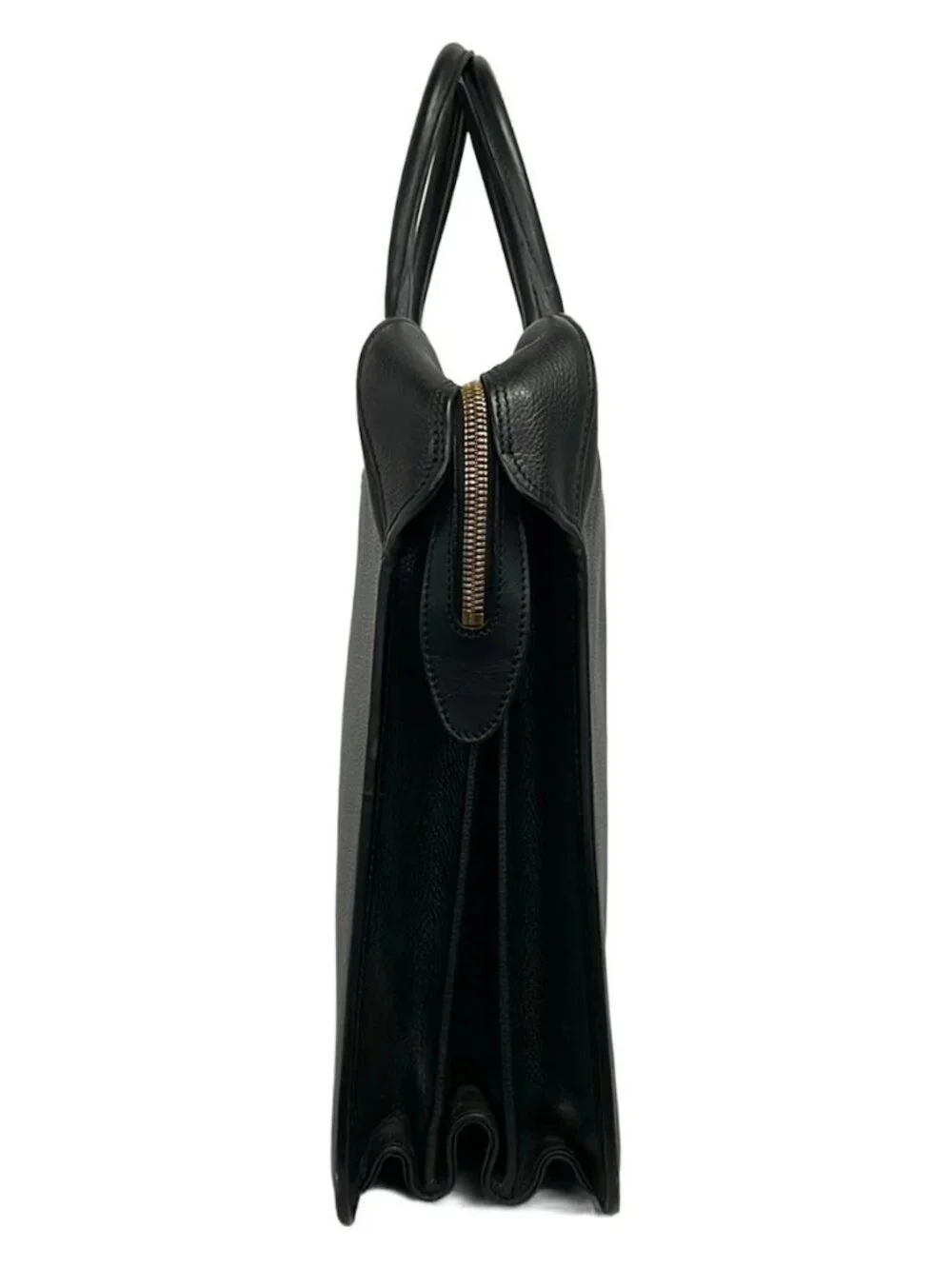 BALLY Black Leather Business Bag